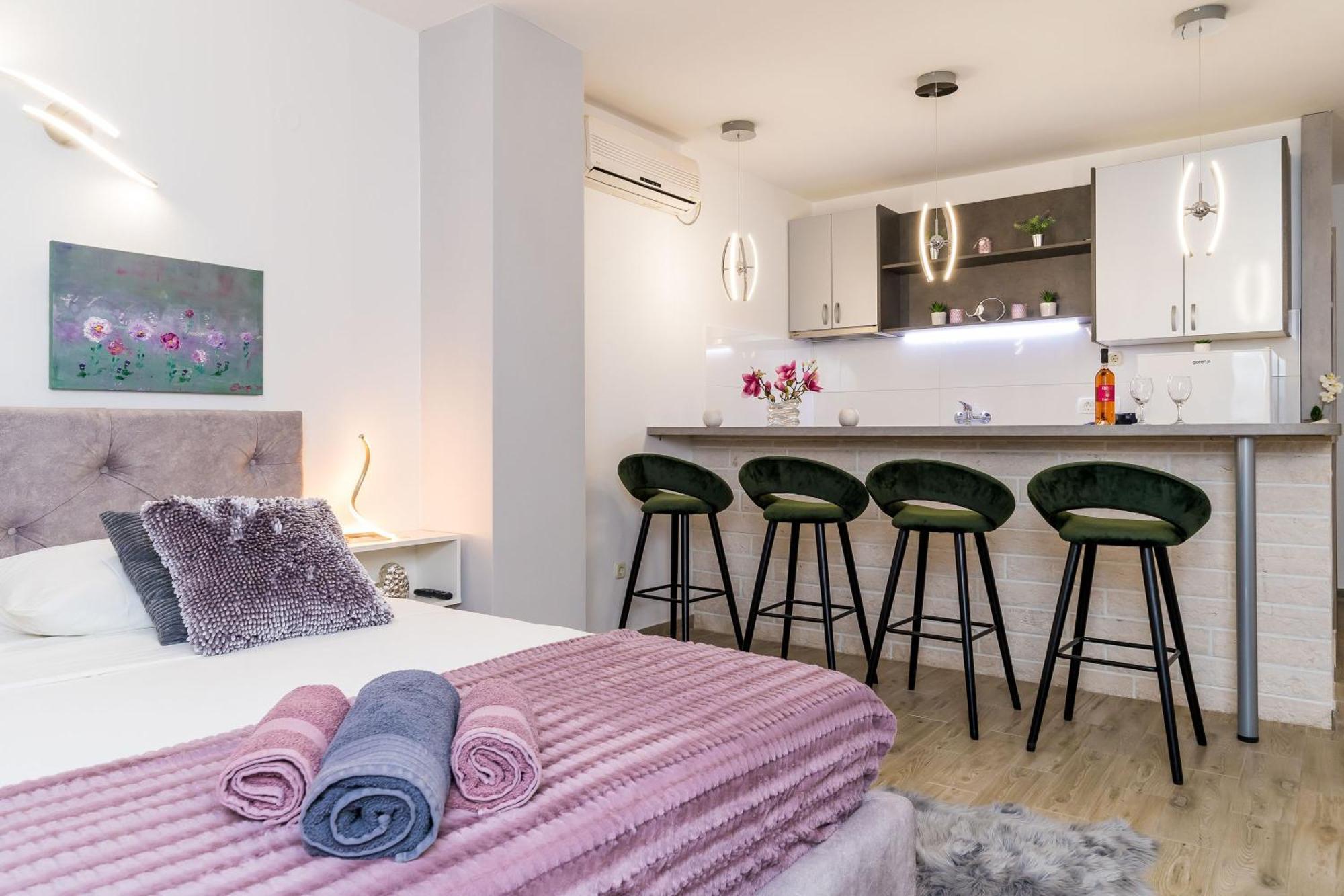 Apartments Sandito Mlini Phòng bức ảnh